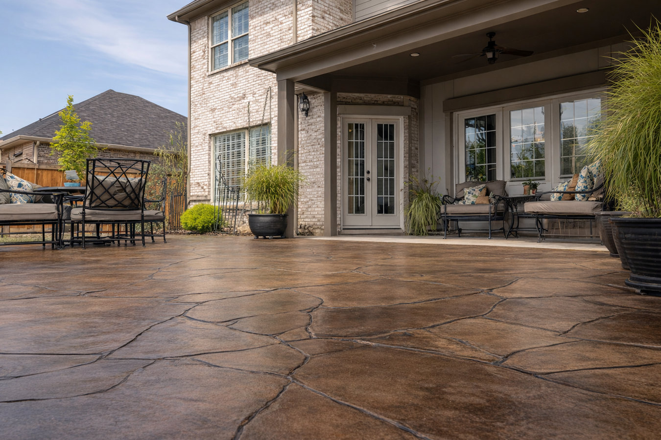 Decorative concrete services in Santa Rosa, CA